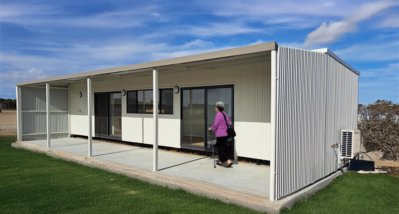Is a granny flat a good option for the elderly or retirees?