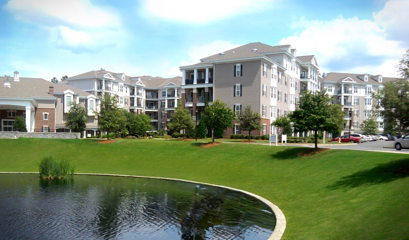 image of a retirement community for the elderly
