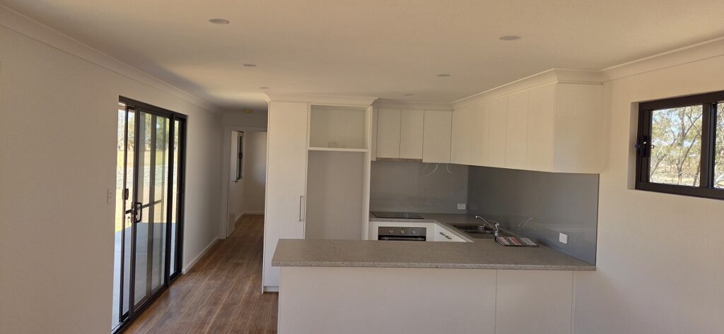 cabin interior kitchen